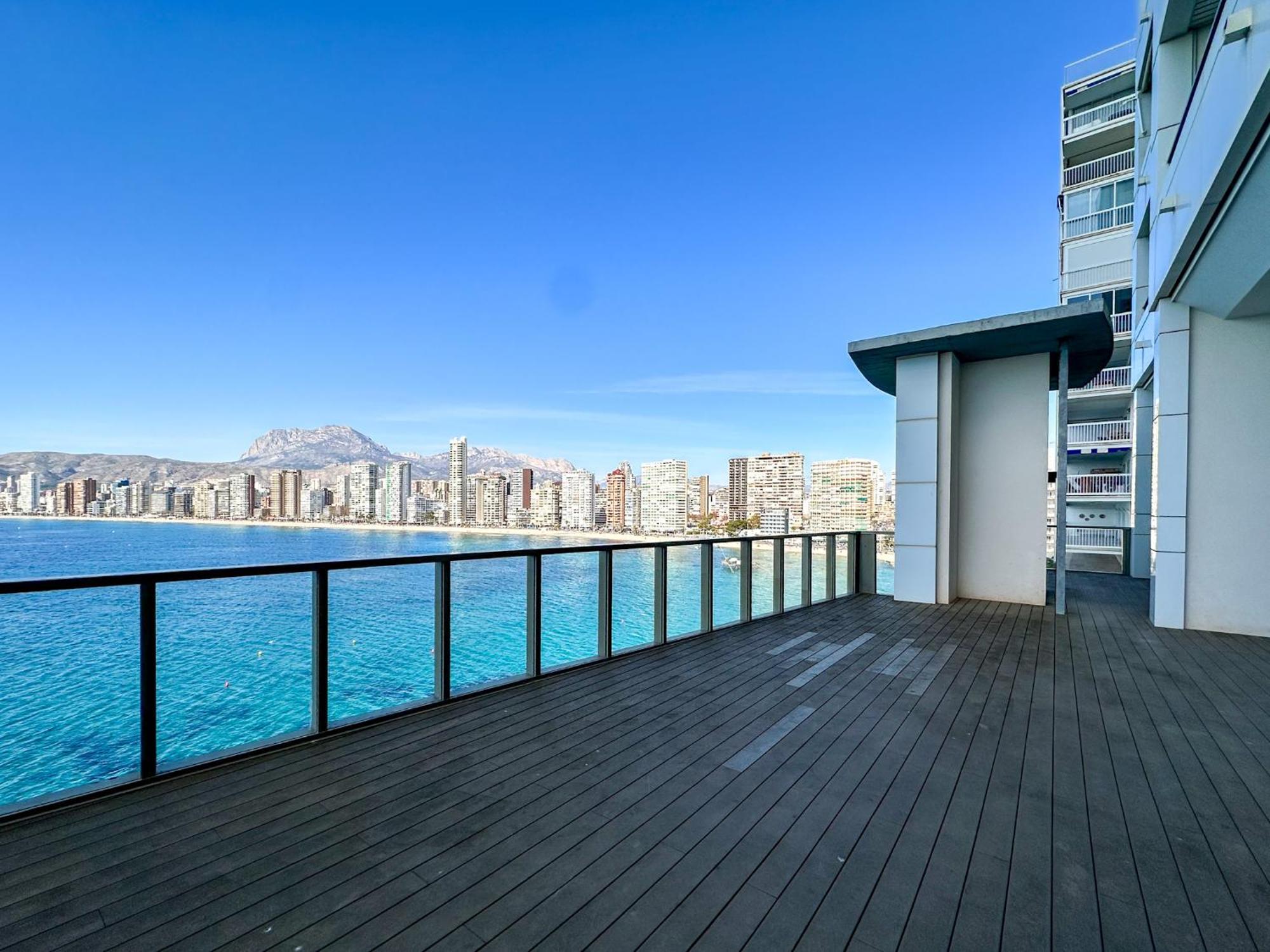 Gemelos 28 Balcon Al Mediterraneo Benidorm Kültér fotó