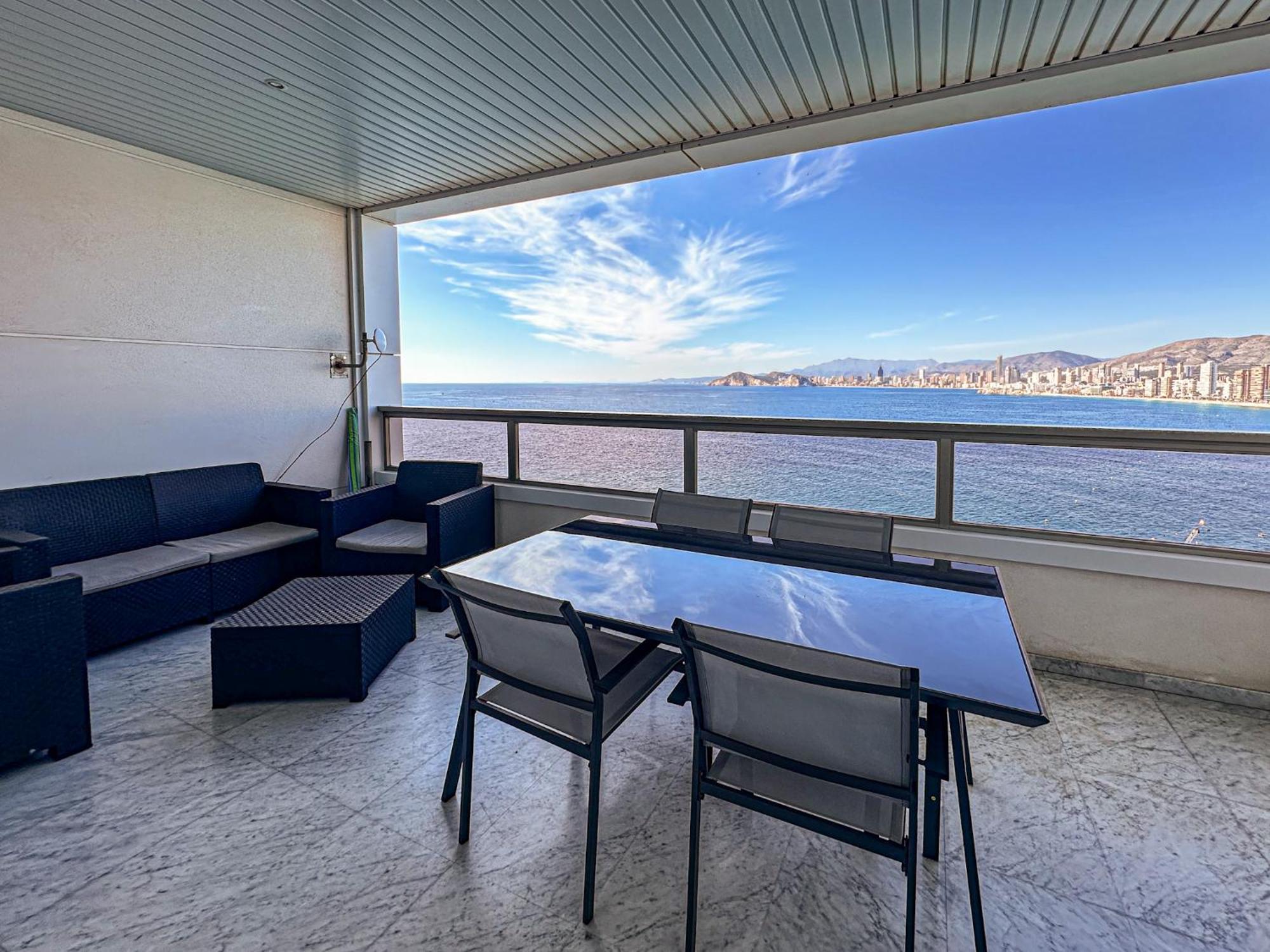 Gemelos 28 Balcon Al Mediterraneo Benidorm Kültér fotó