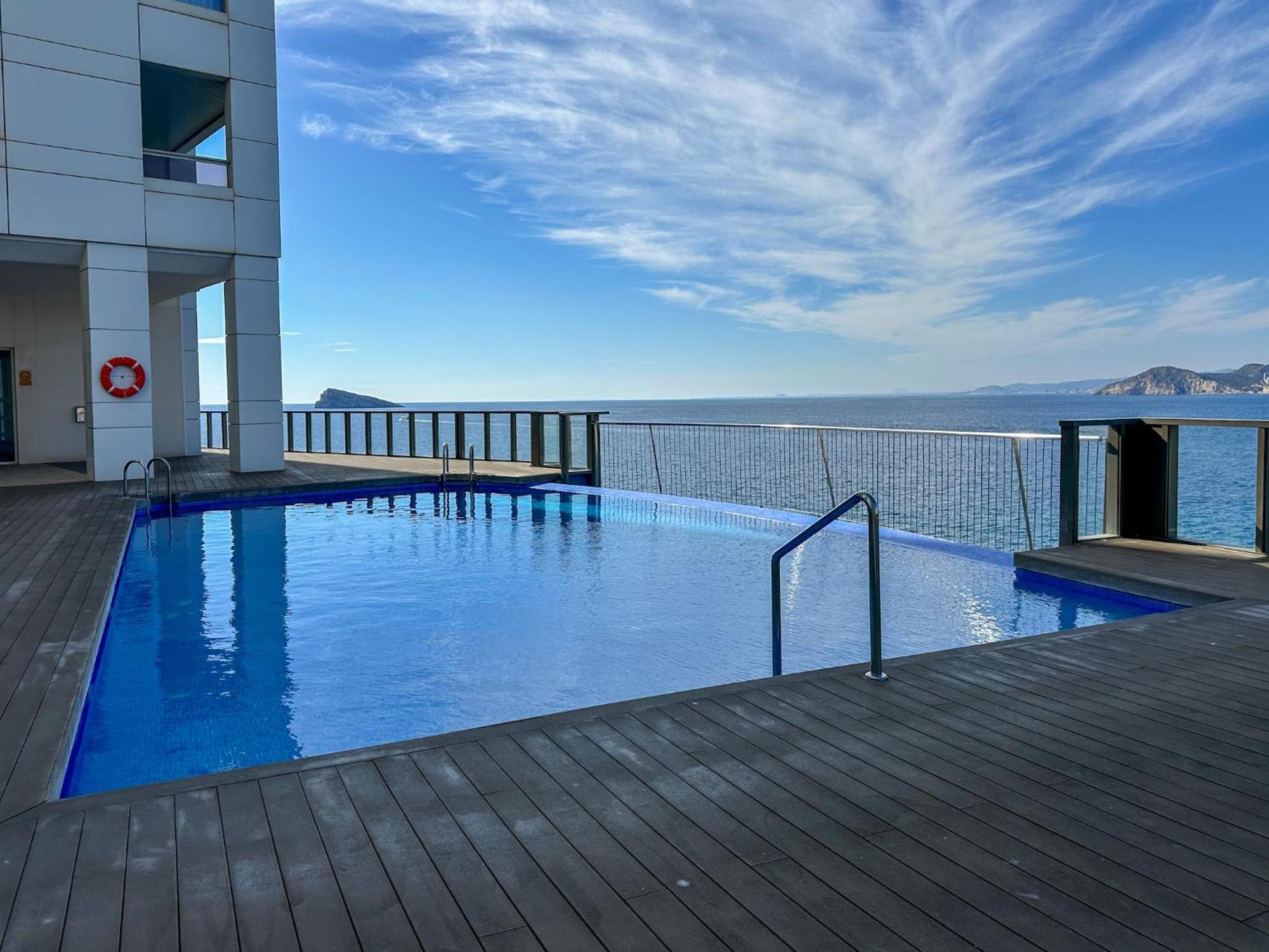 Gemelos 28 Balcon Al Mediterraneo Benidorm Kültér fotó